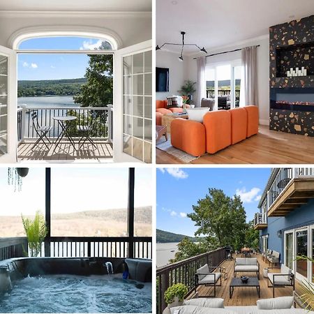 Lakeview House - Hot Tub - Firepit - Stunning Views - Spacious Deck - Cozy Living Room - Bar Greenwood Lake ภายนอก รูปภาพ