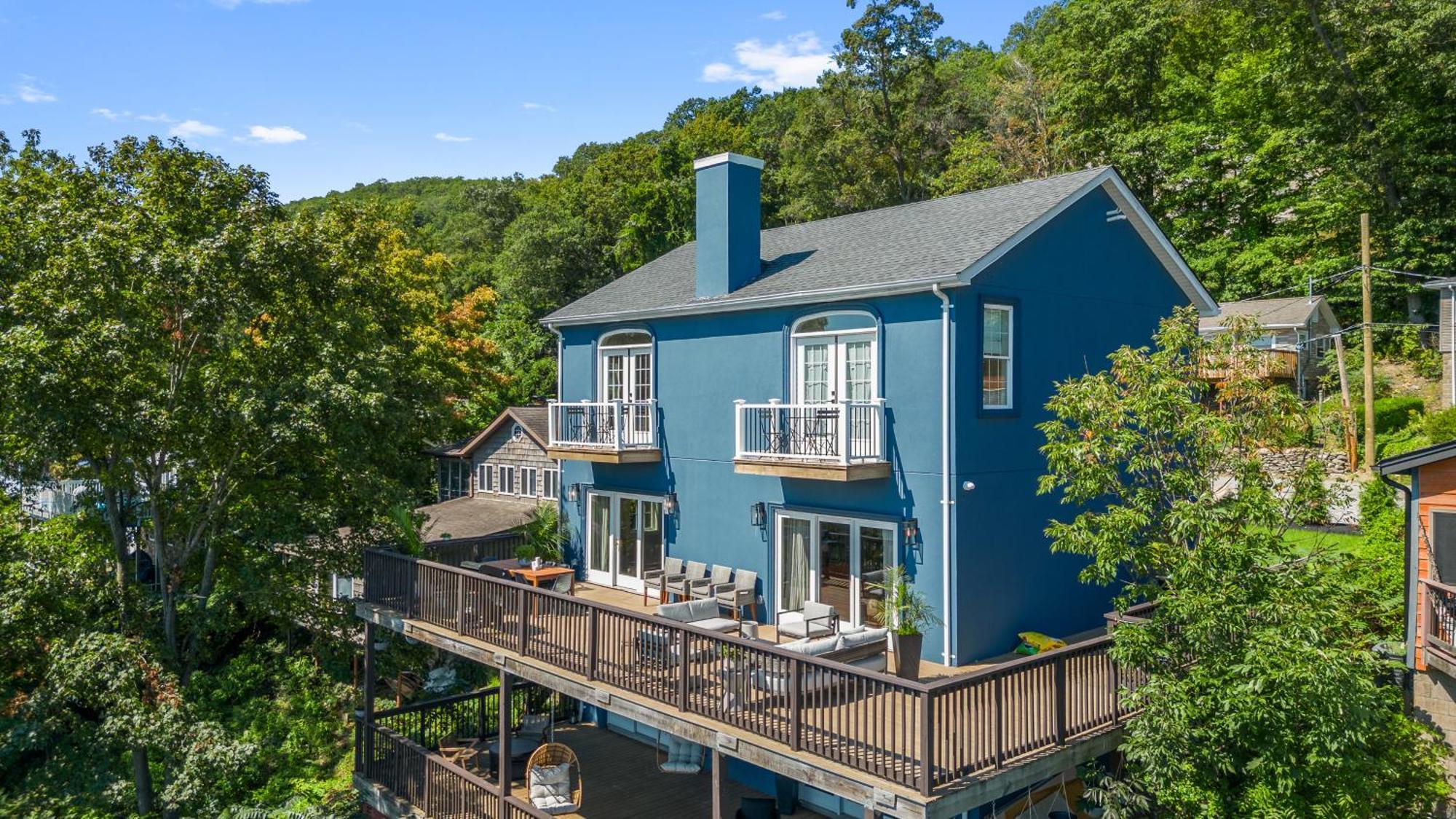 Lakeview House - Hot Tub - Firepit - Stunning Views - Spacious Deck - Cozy Living Room - Bar Greenwood Lake ภายนอก รูปภาพ