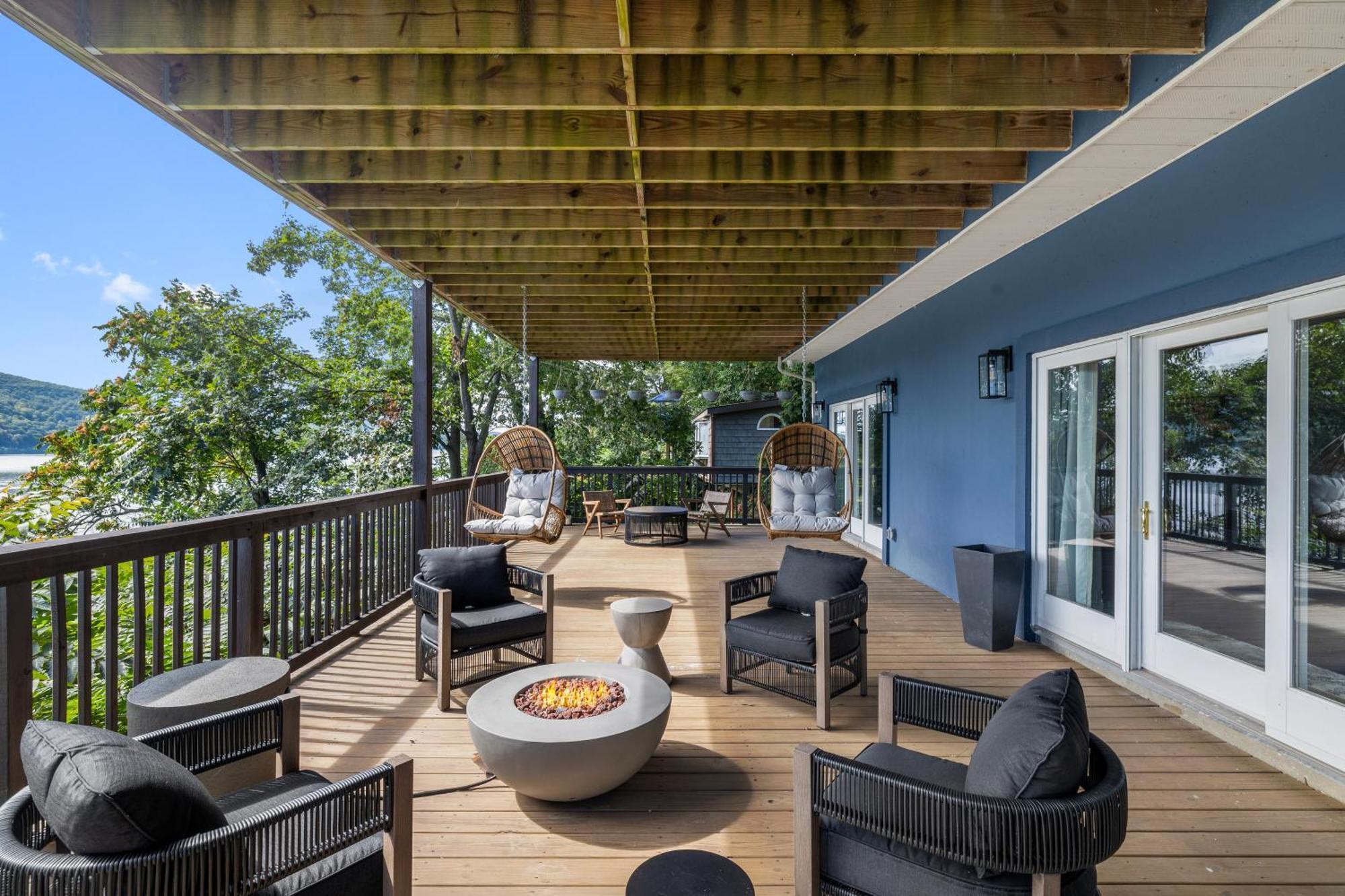 Lakeview House - Hot Tub - Firepit - Stunning Views - Spacious Deck - Cozy Living Room - Bar Greenwood Lake ภายนอก รูปภาพ